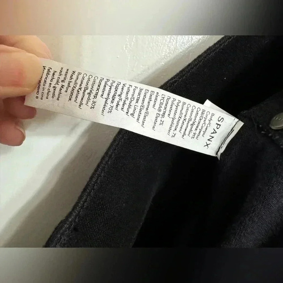 Women's SPANX 20278T Black Ankle Skinny Jeans Plus Size 2X Tall. See measurement - Picture 7 of 16